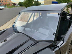 Wildcat XX Full Hardcoated Polycarbonate Windshield with Quick Strap Mounts by UTVZILLA
