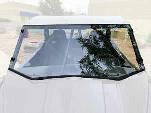 Wildcat XX Full Hardcoated Polycarbonate Windshield with Quick Strap Mounts by UTVZILLA