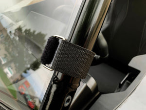 Wildcat XX Half Windshield – Hard Coated Polycarbonate with Quick Strap Mounts