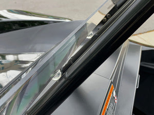 Wildcat XX Half Windshield – Hard Coated Polycarbonate with Quick Strap Mounts