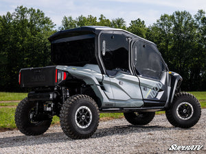 SuperATV Yamaha Wolverine RMAX 4 1000 Hard Cab Upper Doors, angle view