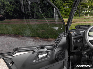 SuperATV Yamaha Wolverine RMAX 4 1000 Hard Cab Upper Doors, mounted view