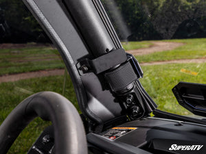 SuperATV Yamaha Wolverine RMAX 4 1000 Hard Cab Upper Doors, interior view