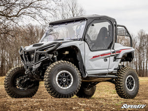SuperATV Yamaha Wolverine RMAX 2 1000 Hard Cab Upper Doors, angle view