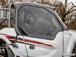 SuperATV Yamaha Wolverine RMAX 2 1000 Hard Cab Upper Doors, installed view