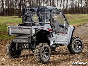 SuperATV Yamaha Wolverine RMAX 1000 Primal Soft Upper Doors, installed view