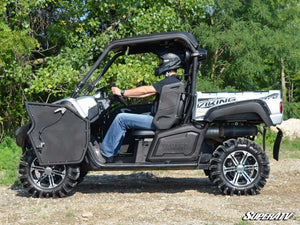 SuperATV Yamaha Viking Aluminum Doors, installed view