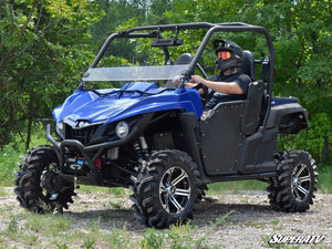 SuperATV Yamaha Wolverine Aluminum Doors, cab view