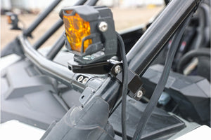 zbroz racing 1.50"-2.0" TUBE LIGHT/ACC. MOUNT installed closeup