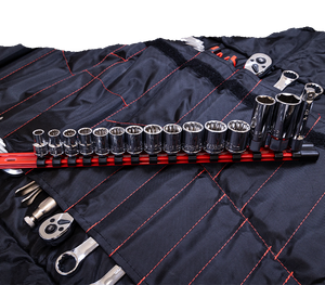 zbroz racing UTV Essential Tool Roll Kit sockets aligned