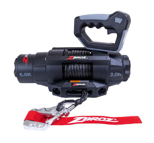 zbroz racing zbros racing 5000 LB. Universal UTV Winch W/ Remote 