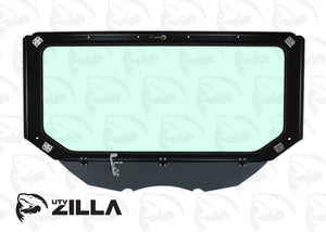 Glass windshield with wiper and vents for Can-Am Maverick X3 2017–2023, by UTVZILLA