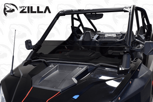 UTVZILLA tinted half polycarbonate windshield with quick straps for RZR Pro XP, Pro R, and Turbo R