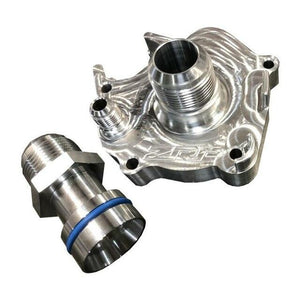 Can-Am X3 Billet AN Water Pump Cover – Coolant Upgrade - Dunes 2 Dezert SXS
