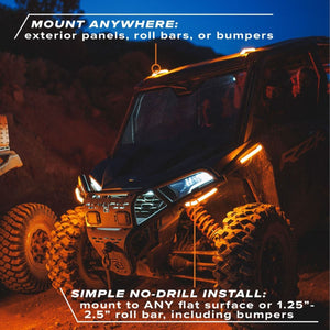 RAVEK Amber Running Lights – Honda Talon 2019–2021 - Dunes 2 Dezert SXS