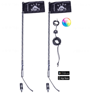 5150 187 RGB Whip Flags