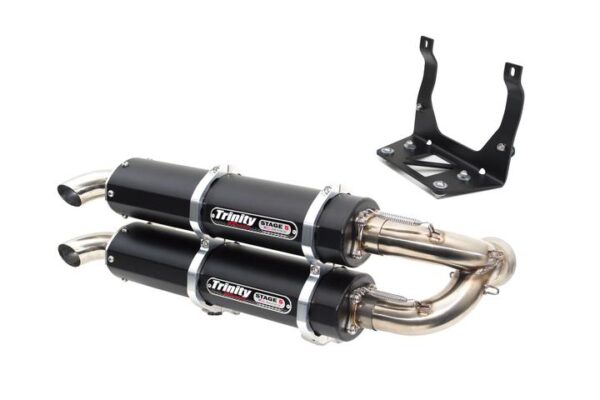 Trinity CanAm exhaust with black finish