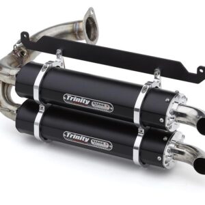 Trinity Honda exhaust with black finish