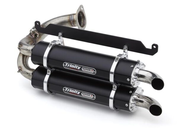 Trinity Honda exhaust with black finish