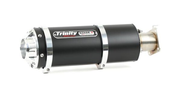 Trinity Kawasaki exhaust with black finish