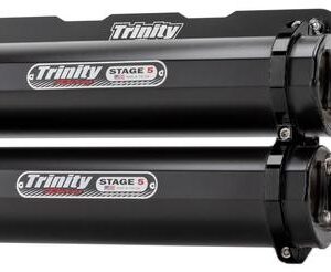 Trinity exhaust with cerakote finish