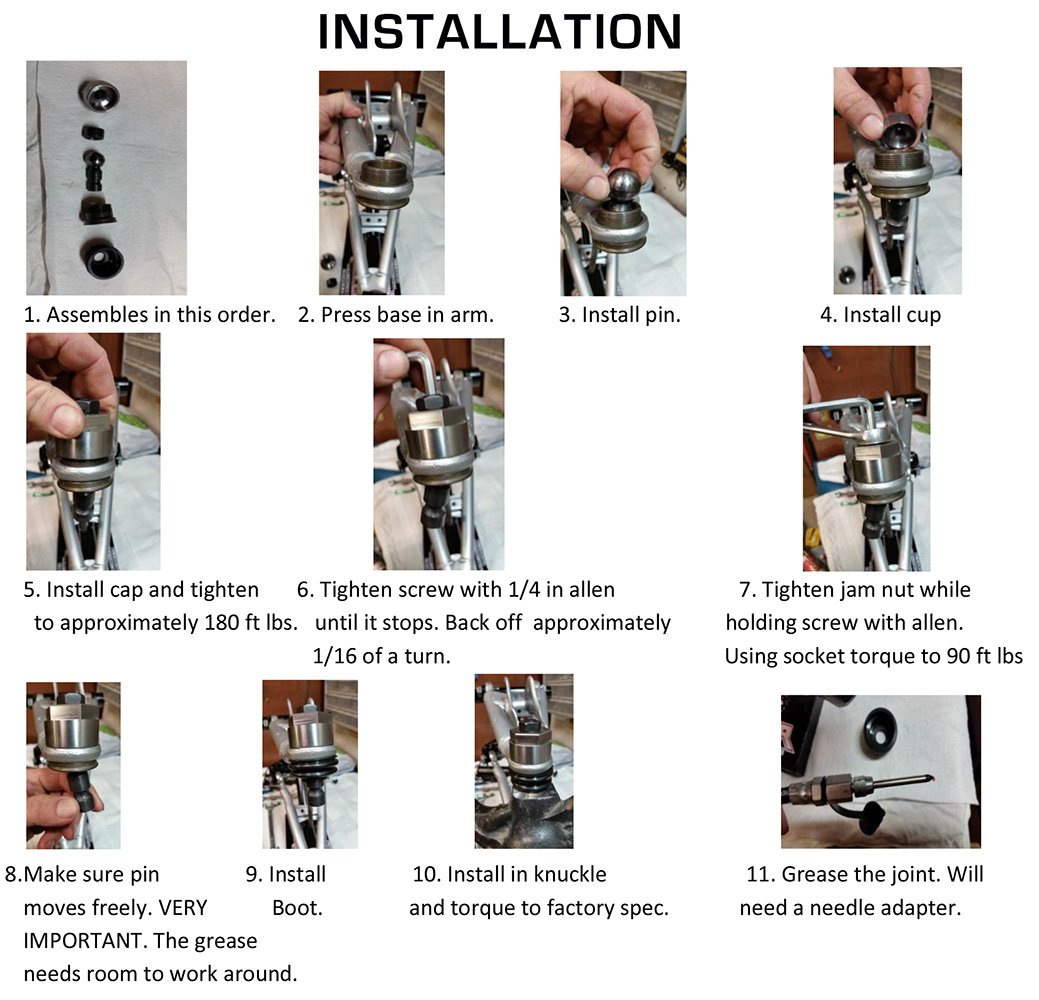 Keller Ball Joint Polaris XP 1000 Dunes 2 Dezert SXS Inc.