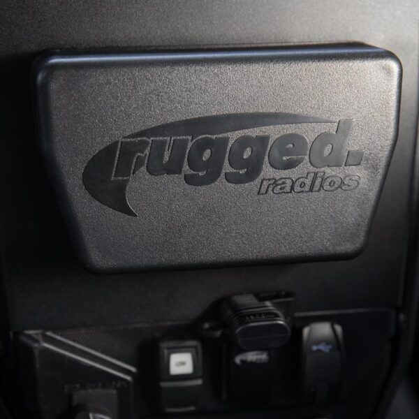 Rugged Radios magnetic radio and intercom cover