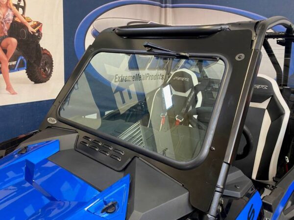 EMP Polaris RZR Turbo S and Velocity Turbo S Laminated Glass Windshield w/ Wiper - Image 4