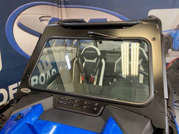 EMP Polaris RZR Turbo S and Velocity Turbo S Laminated Glass Windshield w/ Wiper - Image 9