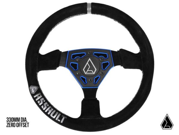 Assault Navigator Suede Steering Wheel - Image 4