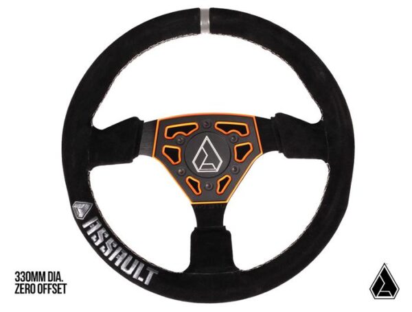 Assault Navigator Suede Steering Wheel - Image 5