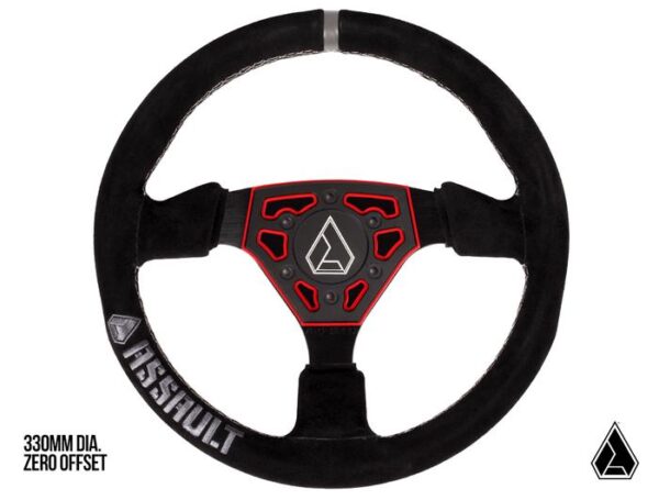 Assault Navigator Suede Steering Wheel - Image 3