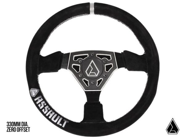 Assault Navigator Suede Steering Wheel