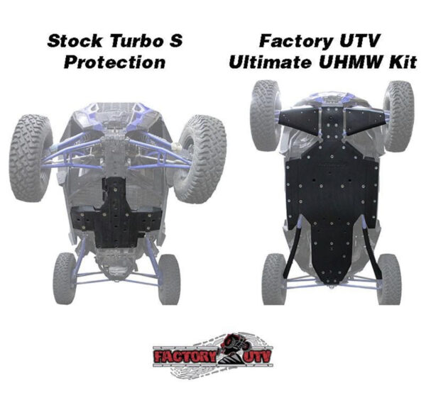 With and without X-brace view