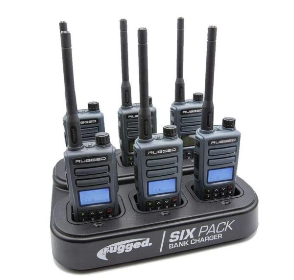 GMR2 Handheld Radio 6-Pack Bank Charger