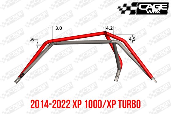 CageWrx Baja Spec XP1000 Cage comparison