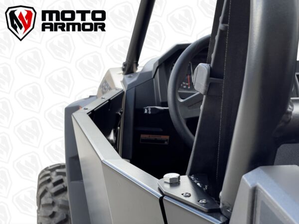 Top view of Moto Armor doors