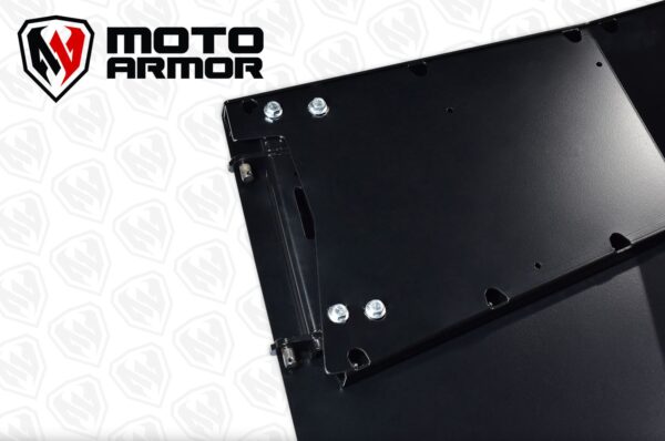 Inside of Moto Armor doors