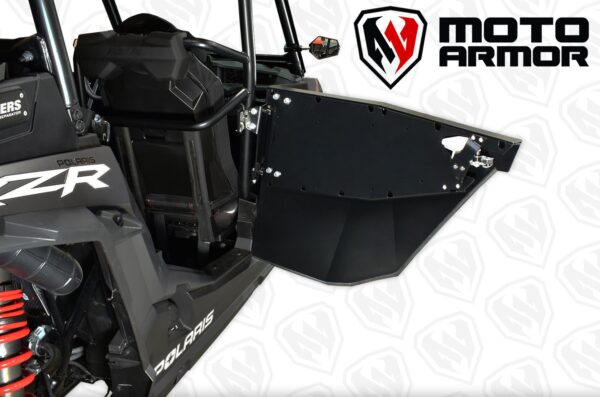 Moto Armor interior door and latch