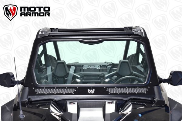 Moto Armor Pro XP Windshield Two vent