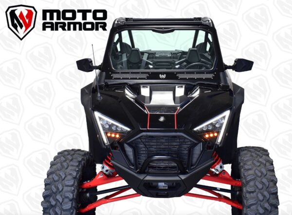 Moto Armor Pro XP Windshield Two vent