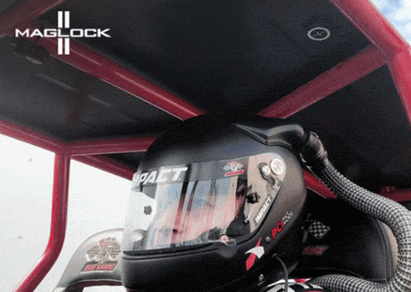 Maglock GIF in car