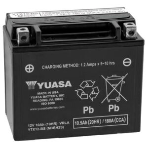 YUASA maintenance free battery