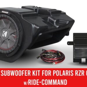 2015-2018 Polaris RZR XP1000 Complete Kicker Subwoofer Plug-&-Play Audio System RZ3-1KRC