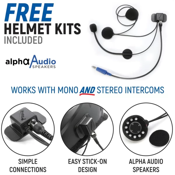 Free helmet kits.