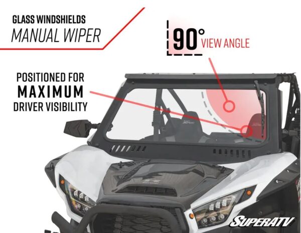 Kawasaki windshield wiper