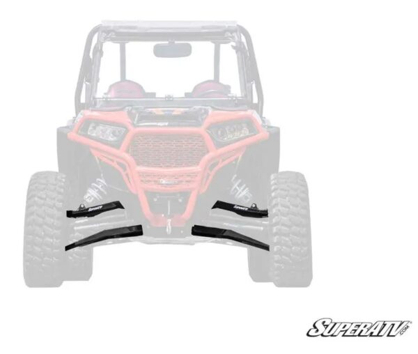 SATV RZR Boxed A-Arms Black