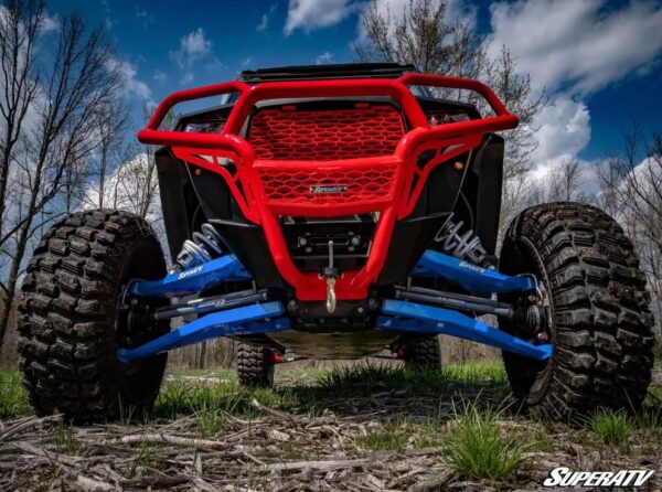 SATV RZR Boxed A-Arms VooDoo Blue bottom view