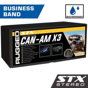 rugged radios canam x2 stx stereo communication kit