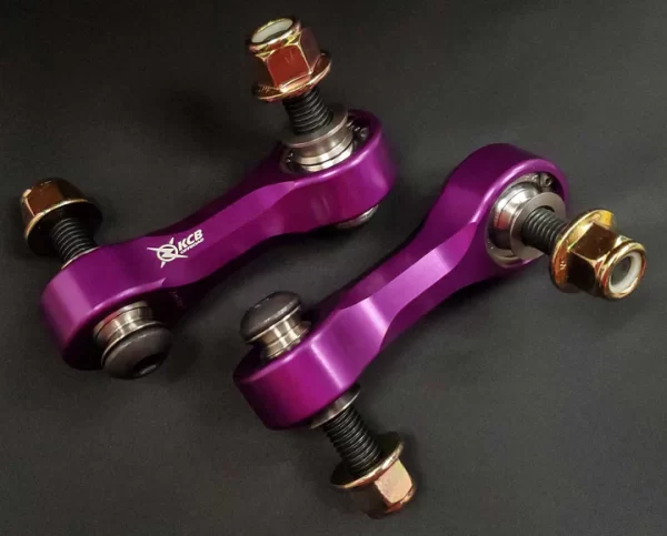 KCB CanAm X3 Front Sway Bar Links - purple